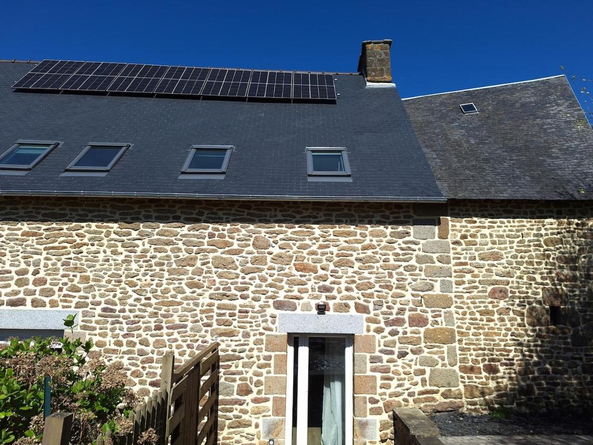 Au Lutin Pomme - Maison De Vacances Bretagne Mellé Exteriör bild